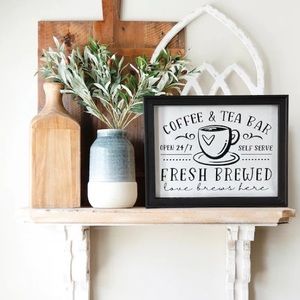 Coffee And Tea Wall Decor
